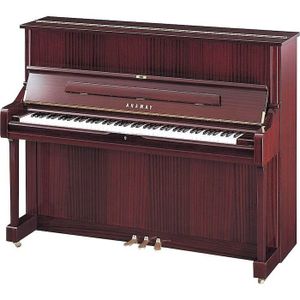 Yamaha U1 Q  PM messing piano (mahonie hoogglans)