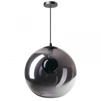 Orb 40cm smoke glas hanglamp