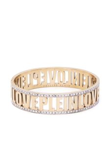 Philipp Plein bracelet à logo - Or