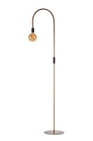ETH VloerlampPike 180cm goud met zwart - 05-VL8135-12