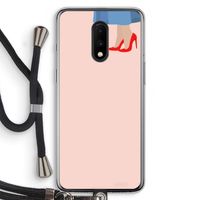 High heels: OnePlus 7 Transparant Hoesje met koord