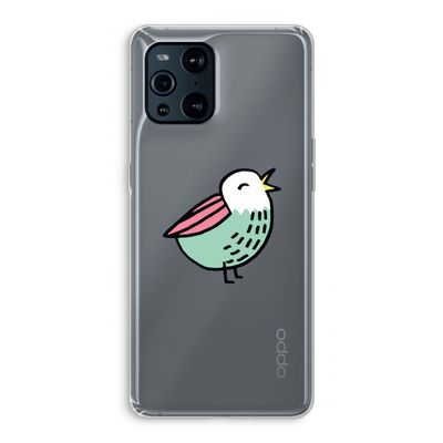 Birdy: Oppo Find X3 Pro Transparant Hoesje