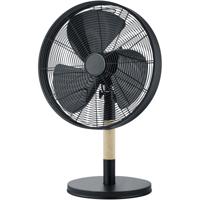 Tafel- en Staande Ventilator Mat Zwart Aluminium - Stijlvol & Duurzaam