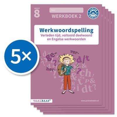 Werkwoordspelling werkboek 2 groep 8 (Set van 5) (Paperback)
