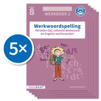 Werkwoordspelling werkboek 2 groep 8 (Set van 5) (Paperback)