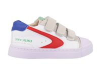 Shoesme Sneakers SH22S015-D Wit / Rood-30  maat 30