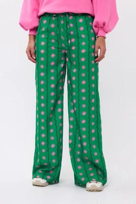 Ydence Pants Veerle | Green print