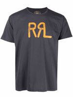 Ralph Lauren RRL t-shirt à logo imprimé - Bleu