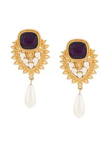 Susan Caplan Vintage boucles d'oreilles 1990s Elizabeth Taylor