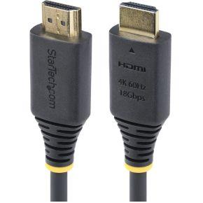 StarTech 4K 60Hz HDR10 Premium Gecertificeerd HDMI 2.0 4m Zwart