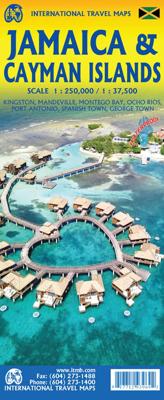 Wegenkaart - landkaart Jamaica / Cayman eilanden | ITMB