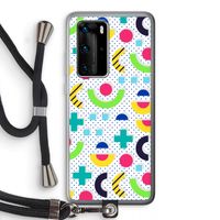 8-bit N°1: Huawei P40 Pro Transparant Hoesje met koord