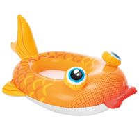 INTEX Intex opblaasbootje vis oranje kinderen kinderen