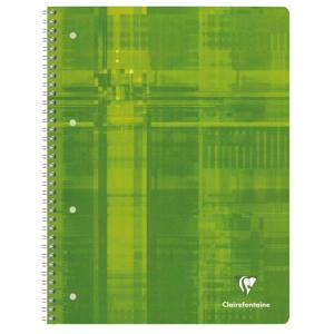 Clairefontaine 68252C Collegeblok Diverse kleuren DIN A4 Geruit met rand binnen/buiten Aantal paginas: 80