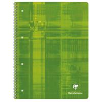 Clairefontaine 68252C Collegeblok Diverse kleuren DIN A4 Geruit met rand binnen/buiten Aantal paginas: 80