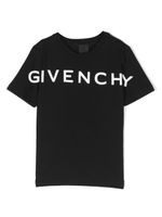 Givenchy Kids t-shirt en coton biologique à motif étoile - Noir - thumbnail