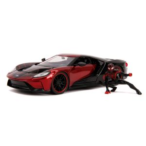 Jada Toys Jada marvel miles morales spiderman met 2017 ford gt auto 1:24