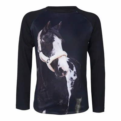 Red Horse Pixel Sweatshirt zwart maat:152