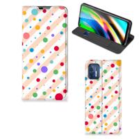 Motorola Moto G9 Plus | Hoesje met Magneet | Dots