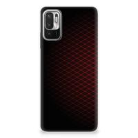 Xiaomi Redmi Note 10/10T 5G | Poco M3 Pro | TPU bumper | Geruit Rood