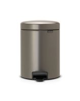 Brabantia pedaalemmer newlcon 5 liter platinum - thumbnail