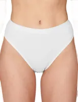 Ondergoed 2-Pack dames Rio slip - 32282 - Hoog opgesneden dames slip - Biologisch katoen