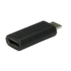 Value USB 2.0 Adapter [1x Micro-USB 2.0 B stekker - 1x USB-C bus]