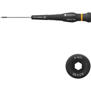 Bernstein Tools for Electronics ESD Inbusschroevendraaier Sleutelbreedte: 0.7 mm Koplengte: 50 mm Afmeting, lengte: 150 mm