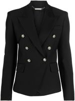 Philipp Plein blazer à boutonnière croisée - Noir - thumbnail