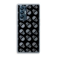 Musketon Skulls: Oppo Find X3 Neo Transparant Hoesje
