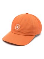Palmes casquette à logo brodé Circle - Orange