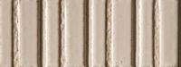 Tegelsample: Valence Costela wandtegel ribbel 7.5x20cm mastice glans