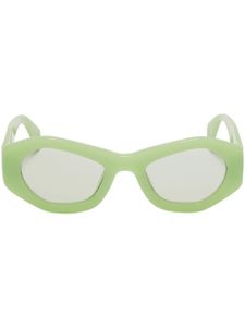 Ambush Eyewear lunettes de soleil Pryzma à monture géométrique - Vert