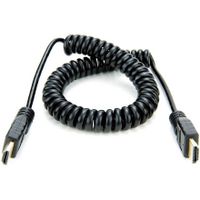 Atomos Coiled Full HDMI to Full HDMI (30-45cm) Atomos Coiled Full HDMI to Full HDMI (30-45cm)