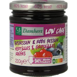 Damhert Confituur bosbes/rode bes low carb