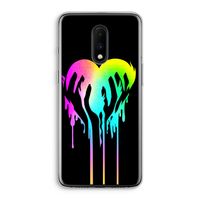Hold My Heart: OnePlus 7 Transparant Hoesje