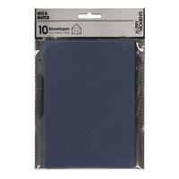 Creativ Company Envelop Blauw, 11,5x15cm, 10st.