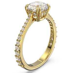 Swarovski 5638530 Ring Constella Cocktail goudkleurig-wit