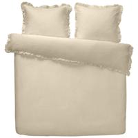 2e Halve Prijs Leen Bakker - Dekbedovertrek Cato - Zand - 200x200/220 Cm - Katoen - Beige 2e Halve Prijs Leen Bakker - Dekbedovertrek Cato - Zand - 200x200/220 Cm - Katoen - Beige