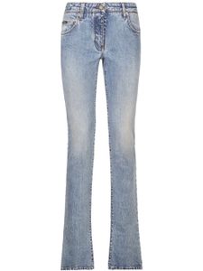 Dolce & Gabbana jean évasé à taille basse - Bleu