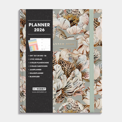 A5+ Planner 2026 Tijgerlelie