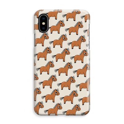 Pony: iPhone XS Max Volledig Geprint Hoesje