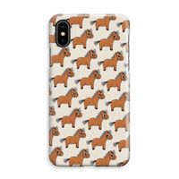 Pony: iPhone XS Max Volledig Geprint Hoesje