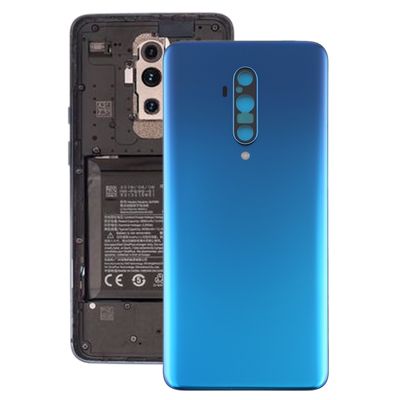 Originele batterij achterkant voor OnePlus 7T Pro (Blauw)