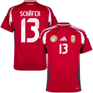 Hongarije Shirt Thuis 2024-2025 + Schäfer 13