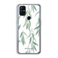 Branch up your life: OnePlus Nord N10 5G Transparant Hoesje
