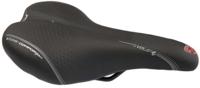 Fietszadel Selle Bassano Volare M X33 voor heren - zwart
