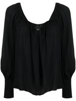 PINKO blouse à encolure cœur - Noir