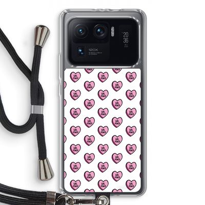 GIRL POWER: Xiaomi Mi 11 Ultra Transparant Hoesje met koord