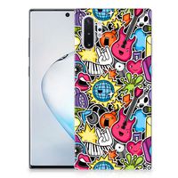 Samsung Galaxy Note 10 Plus Silicone Back Cover Punk Rock